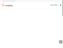 Tablet Screenshot of nichebuilding.com.au